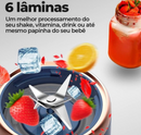 Mini Liquidificador Portátil De Suco De Alimentos